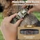 KCUCOP Tactical Dog Collar for Medium Large Dogs Military Nylon Heavy Duty Collar with Handle Reflective Strip Metal Buckle for Training Outdoor Green Reflective Large