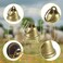 KEJJNYER 14 Pack Goat Collars with Bells Adjustable Nylon Goat Bells for Collars Sheep with Bell Bell Collar with Quick Release Buckle and Leashes for Horse