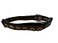CANINEDESIGN QUALITY Large Coffee Dog Collar Handmade Adjustable Brown Collar with Coffee Print