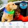 Dlitk Light Up Dog Collar USB Rechargeable LED Dog Collar 1 Count TPU Cuttable Size Glow Collar for Dogs Dog Collar Light GreenBlue