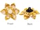 lionet paws Lionet Paws Dog Collar with Flower Soft and Comfortable Adjustable Collar for Medium Dogs Girl Neck 13522 inches