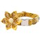 lionet paws Lionet Paws Dog Collar with Flower Soft and Comfortable Adjustable Collar for Medium Dogs Girl Neck 13522 inches