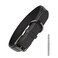 Lmlpt Leather Dog Collar Soft Padded Heavy Duty Strong Collars Comfortable Basic Pet Collar with Adjustable RustProof Metal Buckle Best Gift for Small Medium Large DogsBlackL
