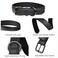 Lmlpt Leather Dog Collar Soft Padded Heavy Duty Strong Collars Comfortable Basic Pet Collar with Adjustable RustProof Metal Buckle Best Gift for Small Medium Large DogsBlackL