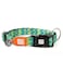Max & Max Molly Ultra Comfortable Padded Neoprene Sport Dog Collar with Smart ID Tag Vintage S