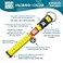 Max & Max Molly Urban Pets Smart ID Dog Collar Soft Neoprene Waterproof Machine Washable Power Buckle Gotcha QR Tag Custom App Profile Vintage Green Stripe L