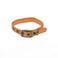 Max and Neo MAX Reflective Metal Buckle Dog Collar We Donate a Collar to a Dog Rescue for Every Collar Sold XSmall Orange