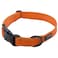 Max and Neo NEO Nylon Buckle Reflective Dog Collar We Donate a Collar to a Dog Rescue for Every Collar Sold Small Orange