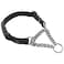 Max and Neo Stainless Steel Chain Martingale Collar We Donate to a Dog Rescue for Every Collar Sold Small Black