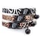 East Side Meow Town ZebraPrint Nylon Cat Collar 812 inch