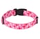 Mihqy Dog Collar Adjustable Heart Dog Collar Love Theme Perfect for Small Medium Large DogsPink HeartL