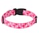 Mihqy Dog Collar Adjustable Heart Dog Collar Love Theme Perfect for Small Medium Large DogsPink HeartL