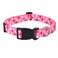 Mihqy Dog Collar Adjustable Heart Dog Collar Love Theme Perfect for Small Medium Large DogsPink HeartXS