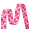 Mihqy Dog Collar and Leash Set Adjustable Heart Dog Collar Love Theme Perfect for Small Medium Large DogsPink Heart SetS