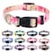 Mihqy Dog Collar with Bohemia Floral Tribal Geometric Patterns Soft Ethnic Style Collar Adjustable for Small Medium Large Dogs Pink RoseXS