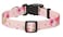 Mihqy Dog Collar with Bohemia Floral Tribal Geometric Patterns Soft Ethnic Style Collar Adjustable for Small Medium Large Dogs Pink RoseXS