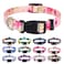 Mihqy Dog Collar with Bohemia Floral Tribal Geometric Patterns Soft Ethnic Style Collar Adjustable for Small Medium Large Dogs Pink RoseXS