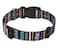 Mihqy Dog Collar with Bohemia Floral Tribal Geometric Patterns Soft Ethnic Style Collar Adjustable for Small Medium Large DogsBlack BohemiaM