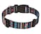 Mihqy Dog Collar with Bohemia Floral Tribal Geometric Patterns Soft Ethnic Style Collar Adjustable for Small Medium Large DogsBlack BohemiaM