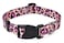 Mihqy Dog Collar with Bohemia Floral Tribal Geometric Patterns Soft Ethnic Style Collar Adjustable for Small Medium Large DogsPink LeopardM