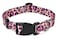 Mihqy Dog Collar with Bohemia Floral Tribal Geometric Patterns Soft Ethnic Style Collar Adjustable for Small Medium Large DogsPink LeopardM