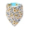 Mile High Life Girl Dog Collars Cute Bandana Collar Soft Poly Cotton Fabric Collars for Small Dogs Flower Fruit PatternBindweed Collar BandanaXS