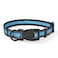 Mile High Life Dog Collar Nylon Reflective Dog Collars Light Weight Puppy Collars Blue Dog Collars for Medium Dogs Blue Medium