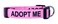 Native Pup Adopt Me Dog Collar Small Pink