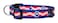 Native Pup American Flag Dog Collar Red White and Blue Patriotic Collars for 4th of July USA Adjustable Small Medium Large Breed Dogs Large Paws