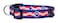 Native Pup American Flag Dog Collar Red White and Blue Patriotic Collars for 4th of July USA Adjustable Small Medium Large Breed Dogs Large Paws