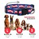 Native Pup American Flag Dog Collar Red White and Blue Patriotic Collars for 4th of July USA Adjustable Small Medium Large Breed Dogs Large Paws