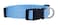 Native Pup Basic Nylon Dog Collar Adjustable for Small Medium Large pet and Puppies Accessories Cute Colors for Male Female boy Girl Puppy Large Light Blue