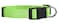 Native Pup Basic Nylon Dog Collar Adjustable for Small Medium Large pet and Puppies Accessories Cute Colors for Male Female boy Girl Puppy Medium Neon