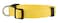 Native Pup Basic Nylon Dog Collar Adjustable for Small Medium Large pet and Puppies Accessories Cute Colors for Male Female boy Girl Puppy Medium Yellow