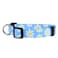 Native Pup Flower Dog Collar Adjustable Small Medium Large Cute Girl Female Summer Spring Pretty Designer Puppy Essentials Accessories Pink Floral Blue Daisy Rose Medium Blue Daisy
