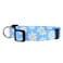 Native Pup Flower Dog Collar Adjustable Small Medium Large Cute Girl Female Summer Spring Pretty Designer Puppy Essentials Accessories Pink Floral Blue Daisy Rose Medium Blue Daisy