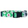 Native Pup Flower Dog Collar Adjustable Small Medium Large Cute Girl Female Summer Spring Pretty Designer Puppy Essentials Accessories Pink Floral Blue Daisy Rose Medium Green Daisy