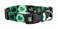 Native Pup St Patricks Dog Collar Saint Patrick Green Shamrock Pet Collars St Patricks Lucky Irish Cute Boy Girl Puppy Gift Adjustable for Small Medium Large Breeds Argyle Small