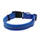 NIMBLE Nimble Reflective Waterproof Dog Collar Adjustable Odor Resistant Easy Clean Pet Collar for Small Medium Large Dogs Night Walking Outdoor Rainy Use Medium 1181185inches Blue