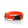 SALO Nylon Dog Collar Adjustable Dog Collars for Medium Large Dogs 1 Inch Wide Orange
