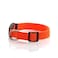 SALO Nylon Dog Collar Adjustable Dog Collars for Medium Large Dogs 1 Inch Wide Orange