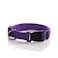 SALO Nylon Dog Collar Adjustable Dog Collars for Medium Large Dogs 1 Inch Wide Purple