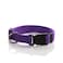 SALO Nylon Dog Collar Adjustable Dog Collars for Medium Large Dogs 1 Inch Wide Purple
