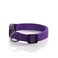 SALO Nylon Dog Collar Adjustable Dog Collars for Medium Large Dogs 1 Inch Wide Purple