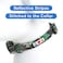 Pawtitas Reflective Dog Collar for Medium Dogs Adjustable Nylon Collar with QuickRelease Buckle Fits Neck 1320 in Night Safety Training Collar M Camouflage Green