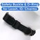 Pawtitas Solid Color Black Puppy or Dog Collar Small