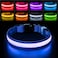 PcEoTllar Light up Dog Collar for Night Walking LED Dog Collar Light Rechargeable Color Changing Glow in the Dark Dog Collars Waterproof Glowing Dog Collars for Large Small Medium Dogs