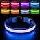 PcEoTllar Light up Dog Collar for Night Walking LED Dog Collar Light Rechargeable Color Changing Glow in the Dark Dog Collars Waterproof Glowing Dog Collars for Large Small Medium Dogs