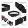 penseepet PENSEEPET Dog Collar Black Basic Adjustable Dog Collars with Breathable Quick Release Nylon Pet Collar for Puppy Small Medium Large Dogs Boy