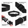 penseepet PENSEEPET Dog Collar Black Basic Adjustable Dog Collars with Breathable Quick Release Nylon Pet Collar for Puppy Small Medium Large Dogs Boy